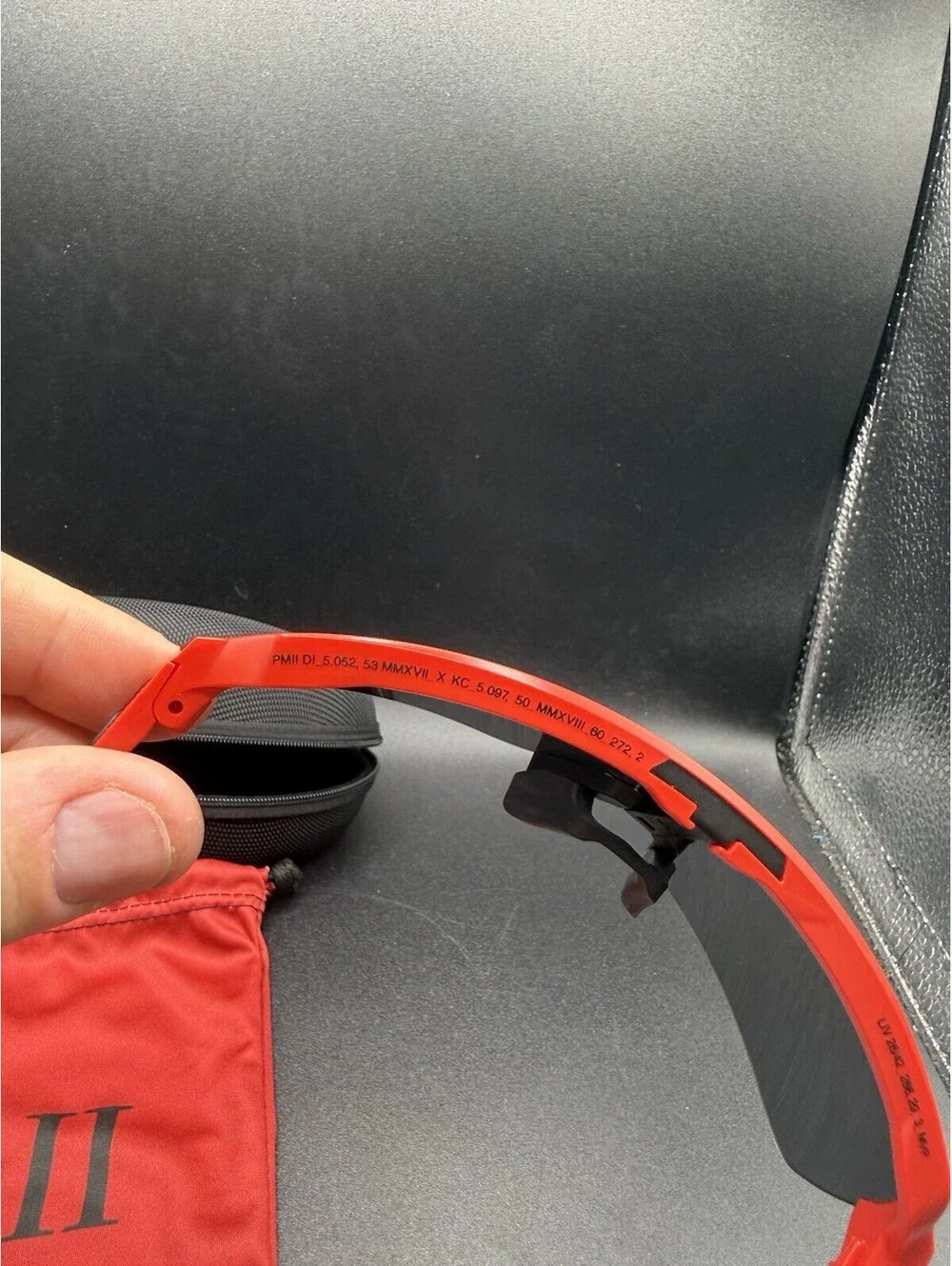 Oakley Sutro Lite Patrick Maholmes Matte Red/Prizm Black Iridium OO9463-1139